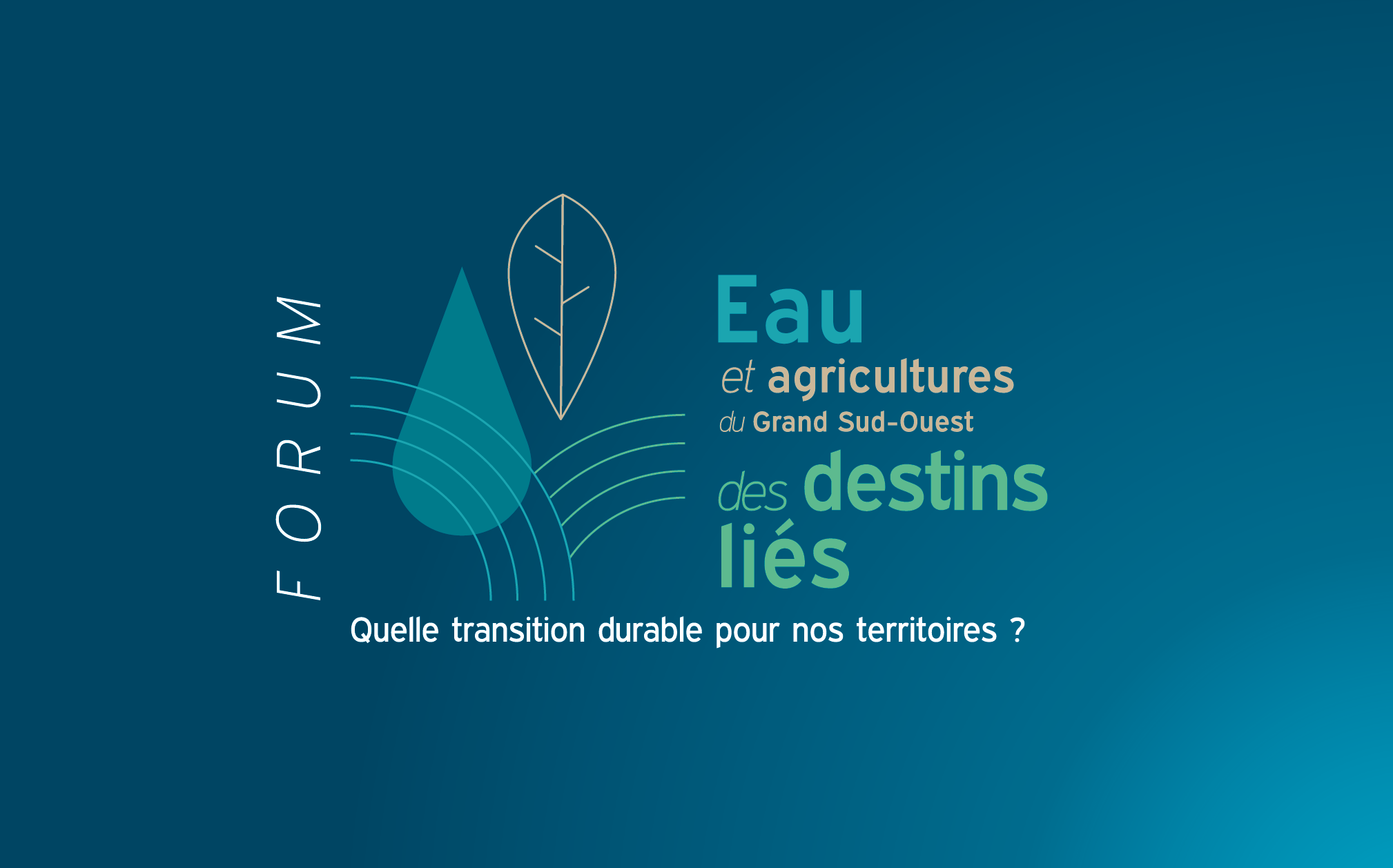 Forum eau et agriculture - 18 nov.