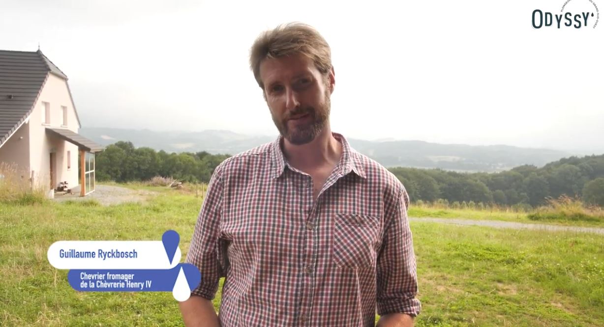 Afficher la vidéo Les interviews d'ODYSSY 2021 : Guillaume Ryckbosch, chevrier - fromager