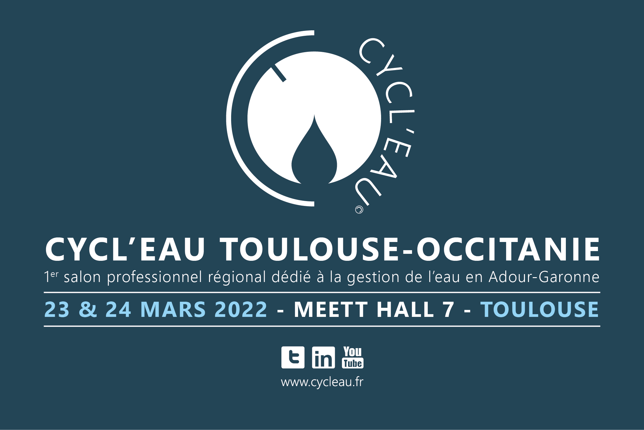 CYCL'EAU TOULOUSE du 23 au 24 mars 2022 au MEETT de Toulouse